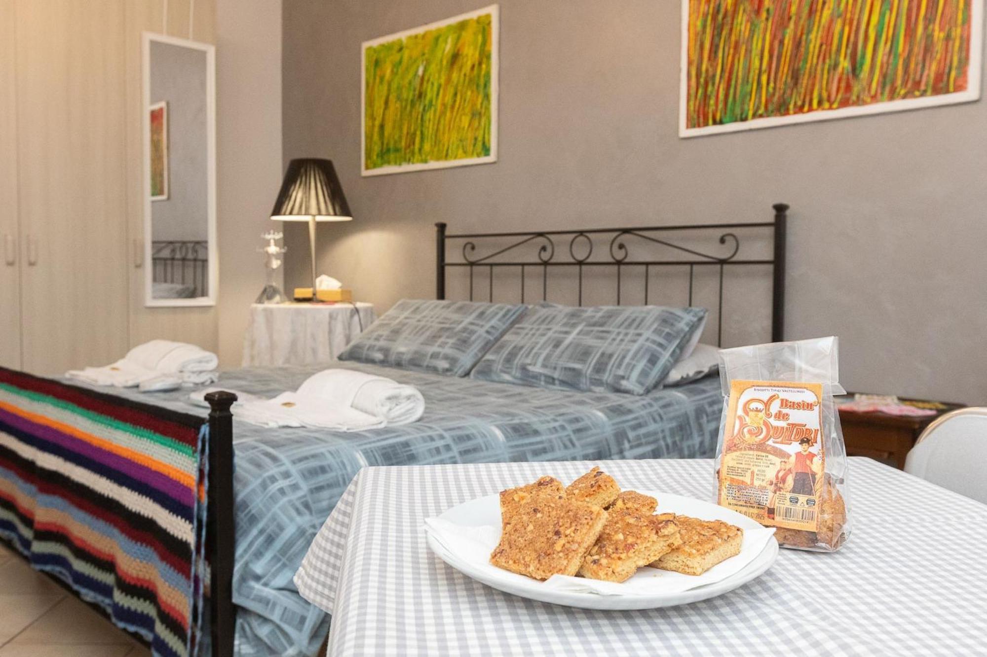Apartmán La Casa Di Ada Sondrio Exteriér fotografie
